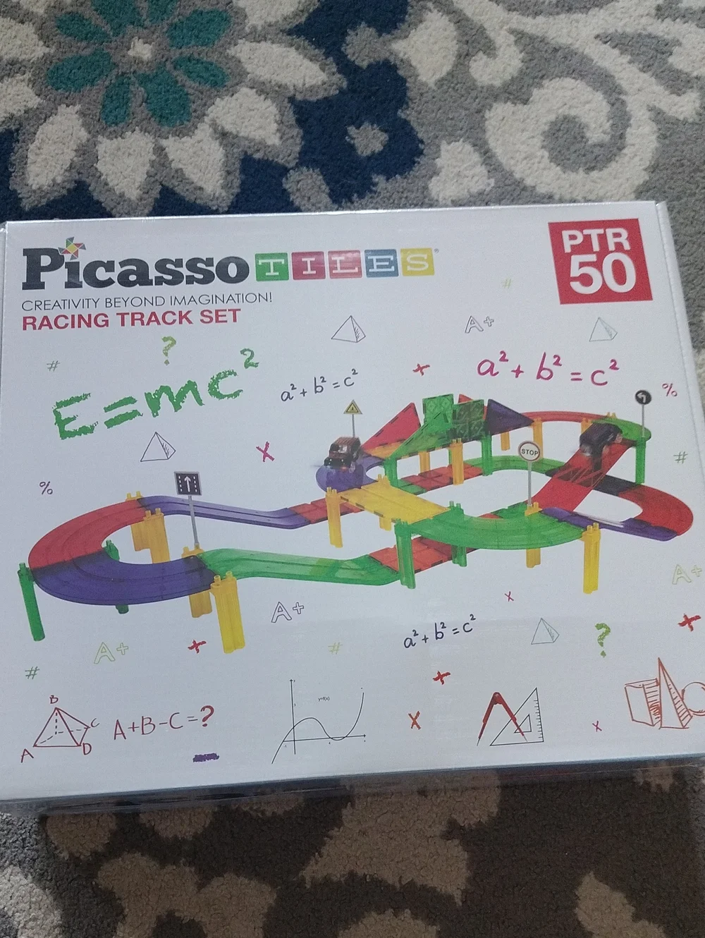 PTB50 Racing Track Set - Multicolor Kids Toy